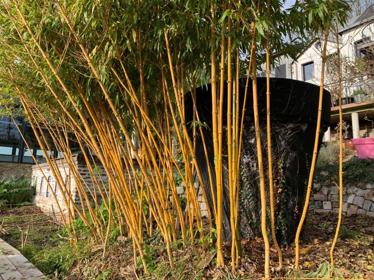 Rouen Eco Lodges Maison Entiere Avec Terrasse Dans Jardin Potager Piscine Parking Exterior photo